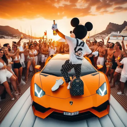 orange lambo